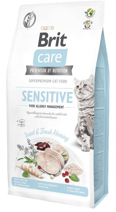 Brit Care Cat GF Insect. Food Allergy Management 7kg