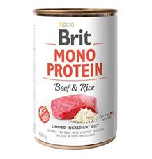 Brit Dog konz Mono Protein Beef & Brown Rice 400g