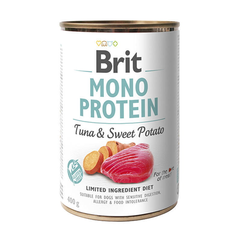 Brit Dog konz Mono Protein Tuna & Sweet Potato 400g