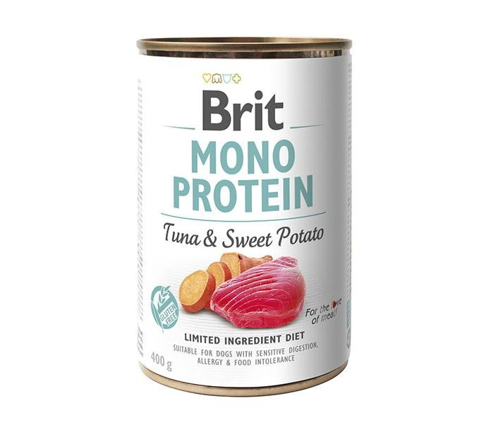 Brit Dog konz Mono Protein Tuna & Sweet Potato 400g