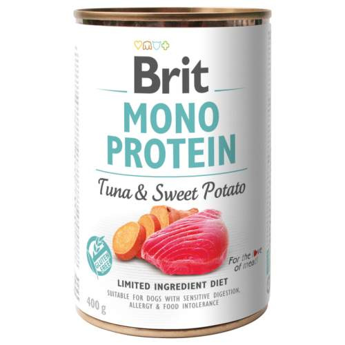 Brit Dog konz Mono Protein Tuna & Sweet Potato 400g