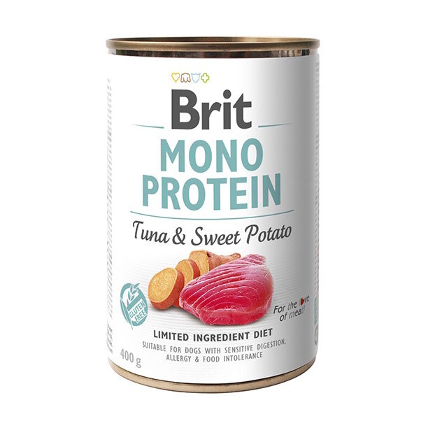 Brit Dog konz Mono Protein Tuna & Sweet Potato 400g