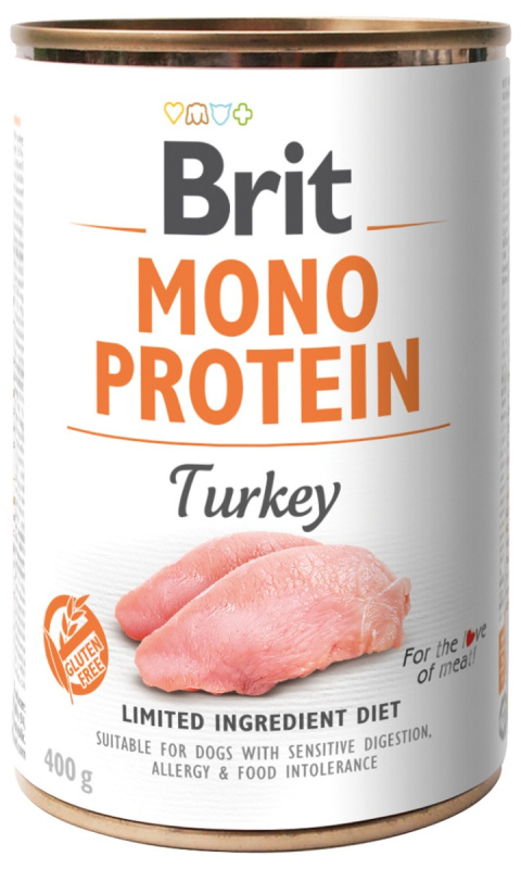 Brit Dog konz Mono Protein Turkey 400g