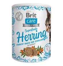 BRIT Care Cat Snack Superfruits Herring with Sea Buckthorn 100 g