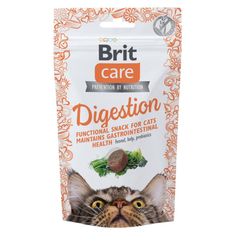 BRIT Care Cat Snack Digestion 50 g