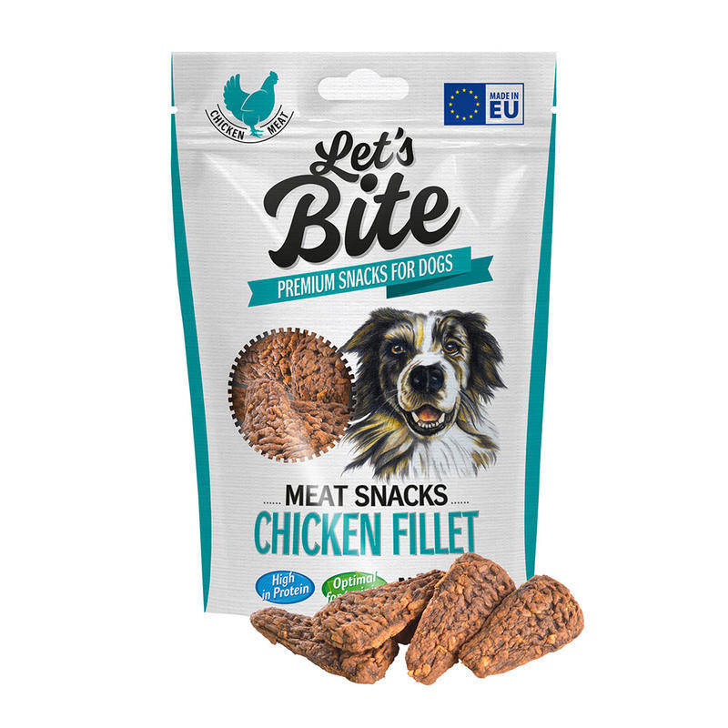 Let’s Bite Meat Snacks. Chicken Fillet 80g