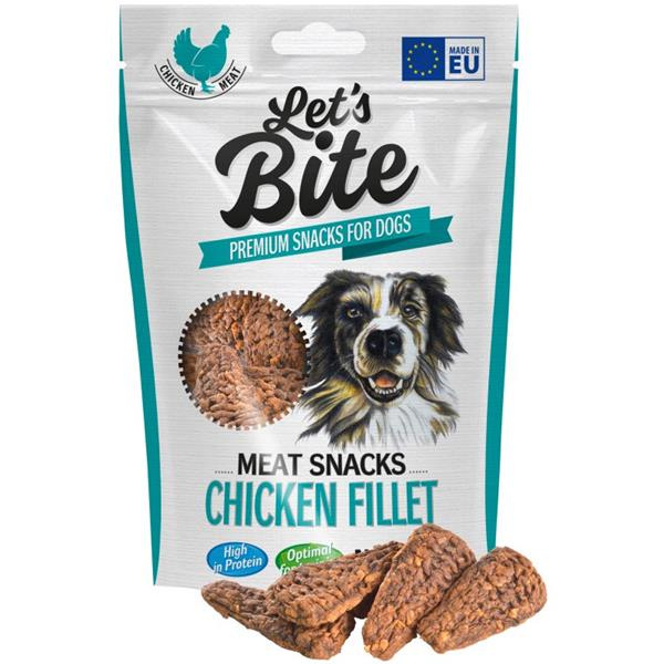 Let’s Bite Meat Snacks. Chicken Fillet 80g