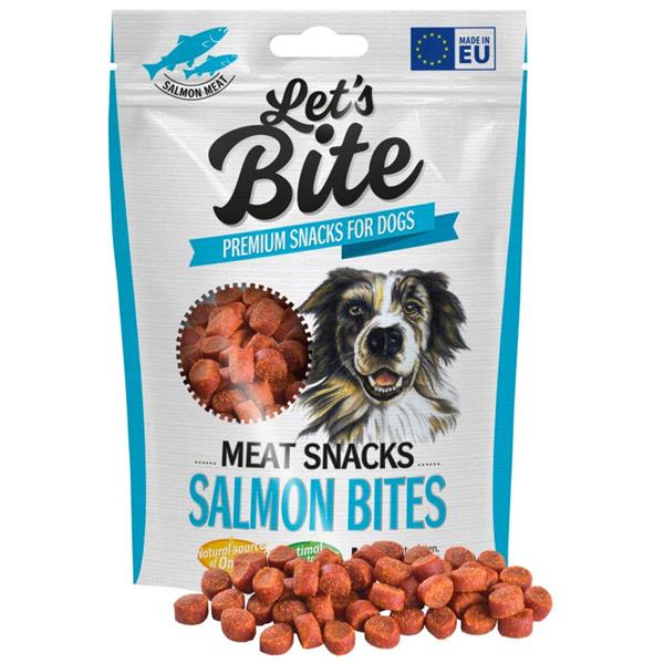 Let’s Bite Meat Snacks. Salmon Bites 150g