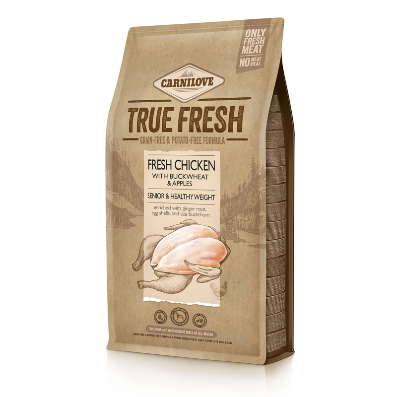 CARNILOVE True Fresh Chicken Senior & Healthy Weight 4 kg