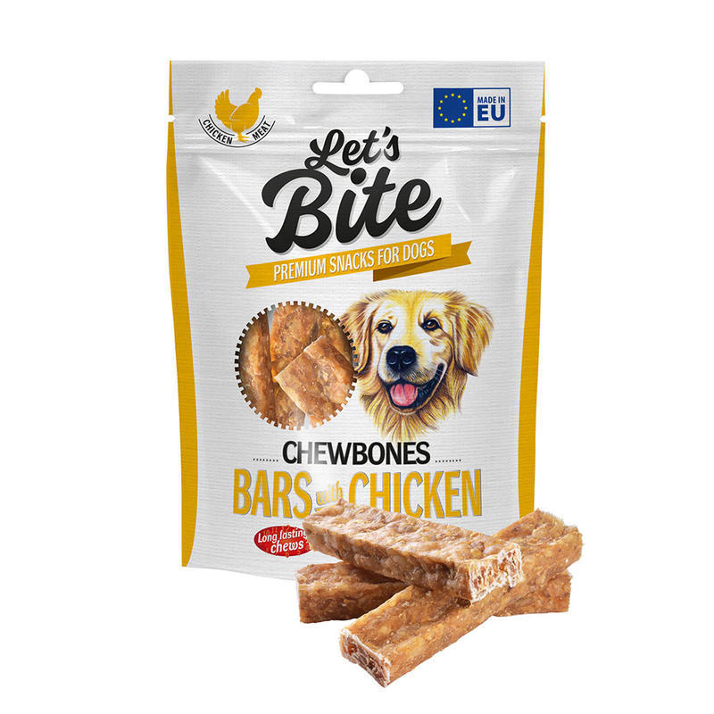 Let’s Bite Chewbones. Bars with Chicken 175g