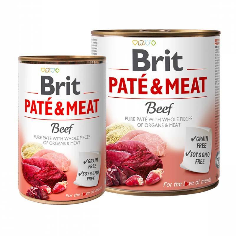 Brit Dog konz Paté & Meat Beef 400g