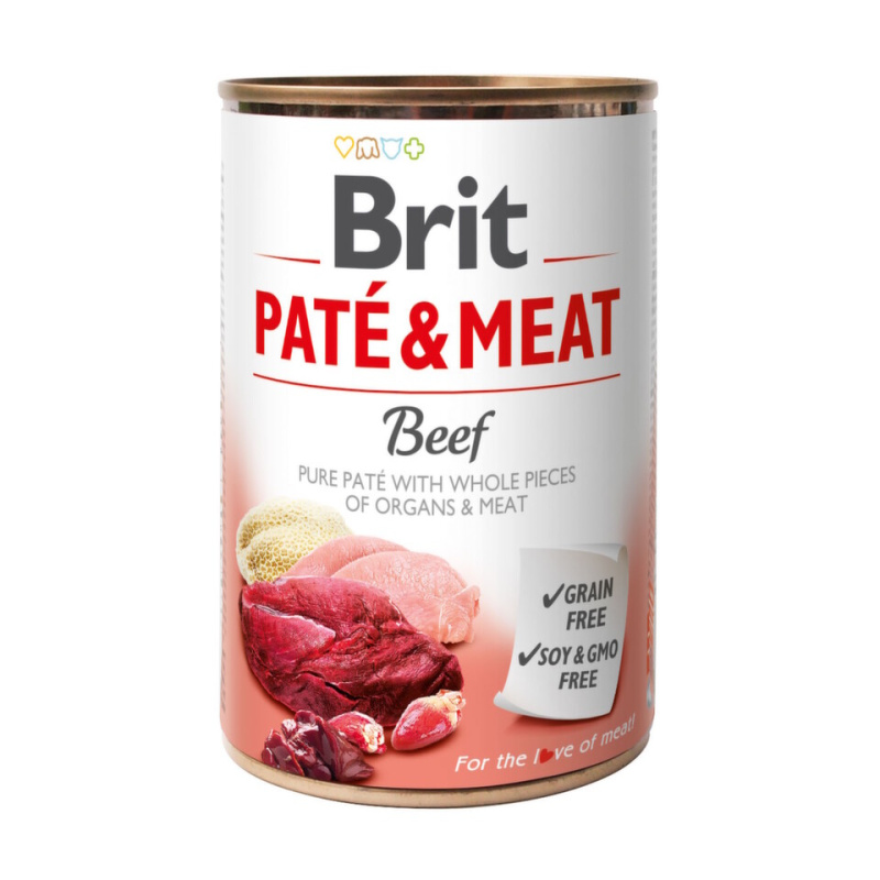 Brit Dog konz Paté & Meat Beef 400g