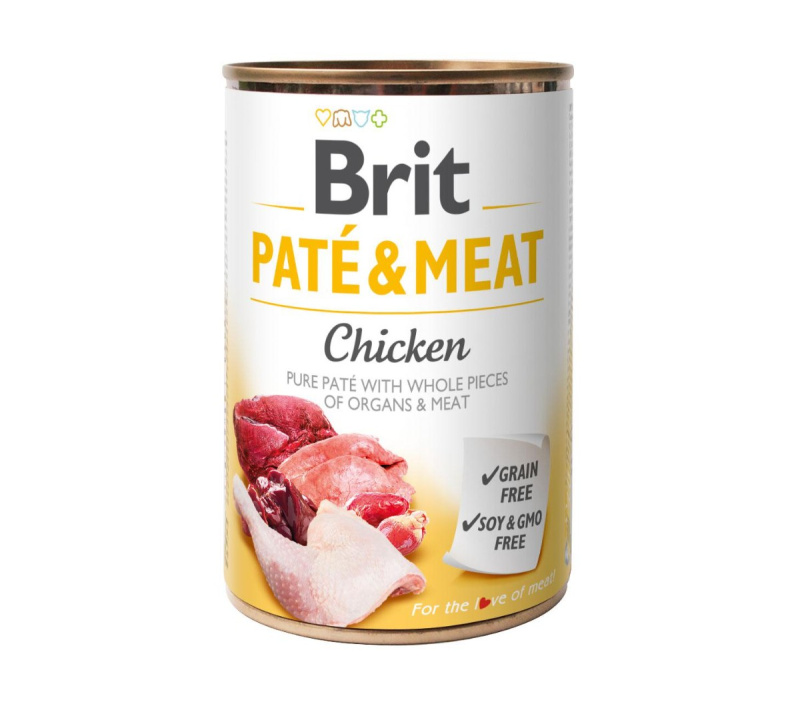 Brit Dog konz Paté & Meat Chicken 400g