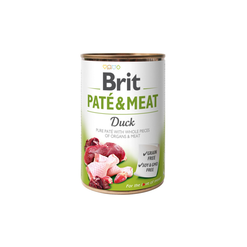 Brit Dog konz Paté & Meat Duck 400g