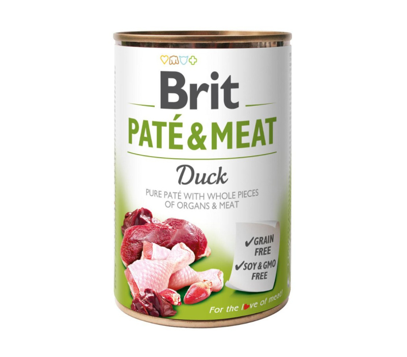 Brit Dog konz Paté & Meat Duck 400g