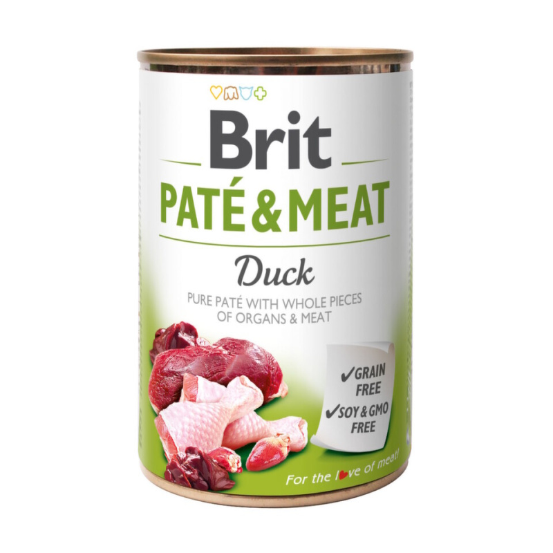 Brit Dog konz Paté & Meat Duck 400g