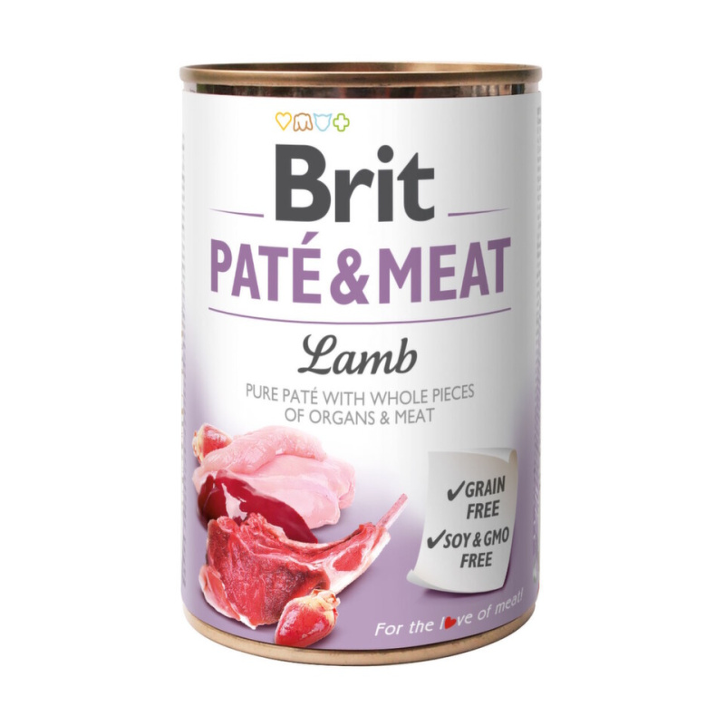 Brit Dog konz Paté & Meat Lamb 400g