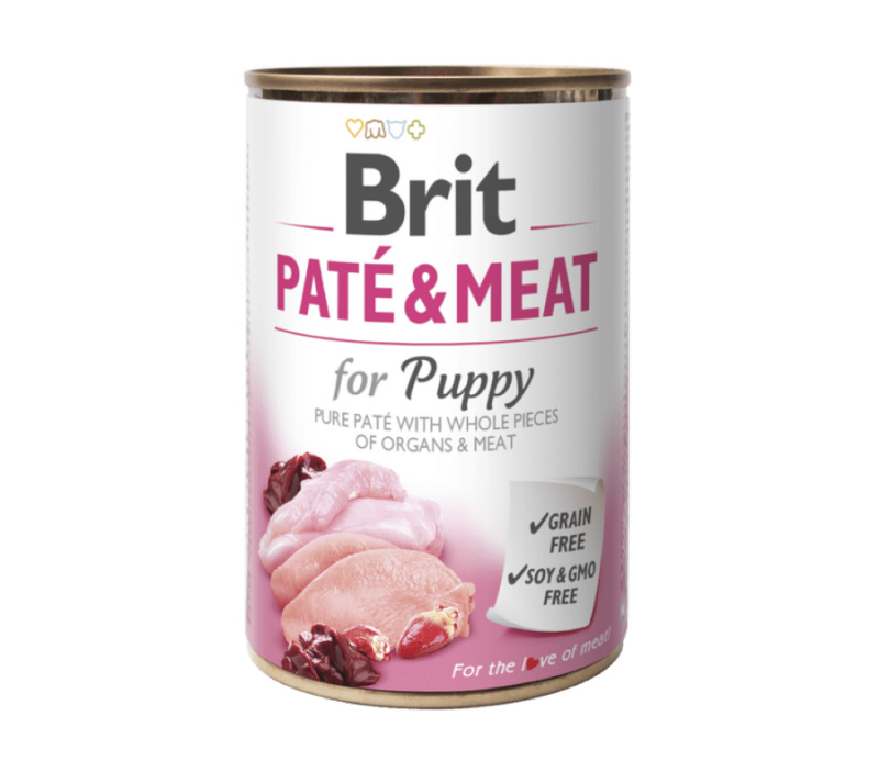 Brit Dog konz Paté & Meat Puppy 400g
