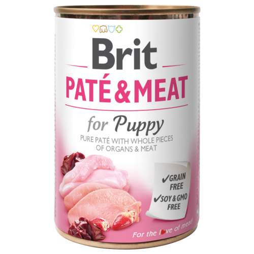 Brit Dog konz Paté & Meat Puppy 400g