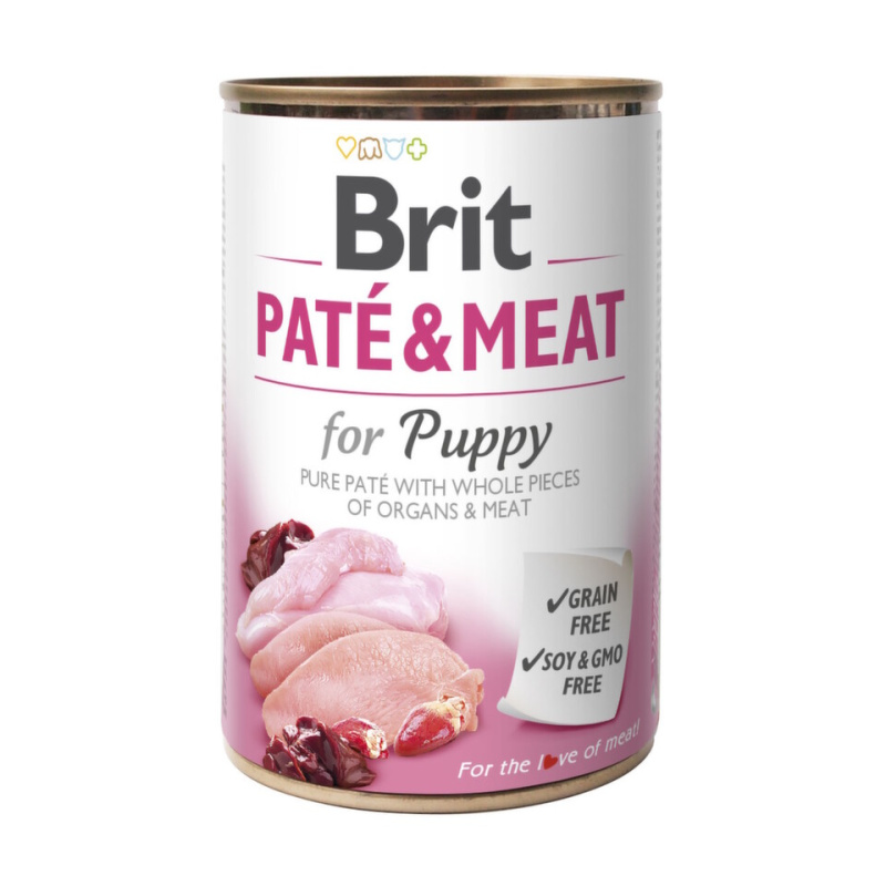 Brit Dog konz Paté & Meat Puppy 400g