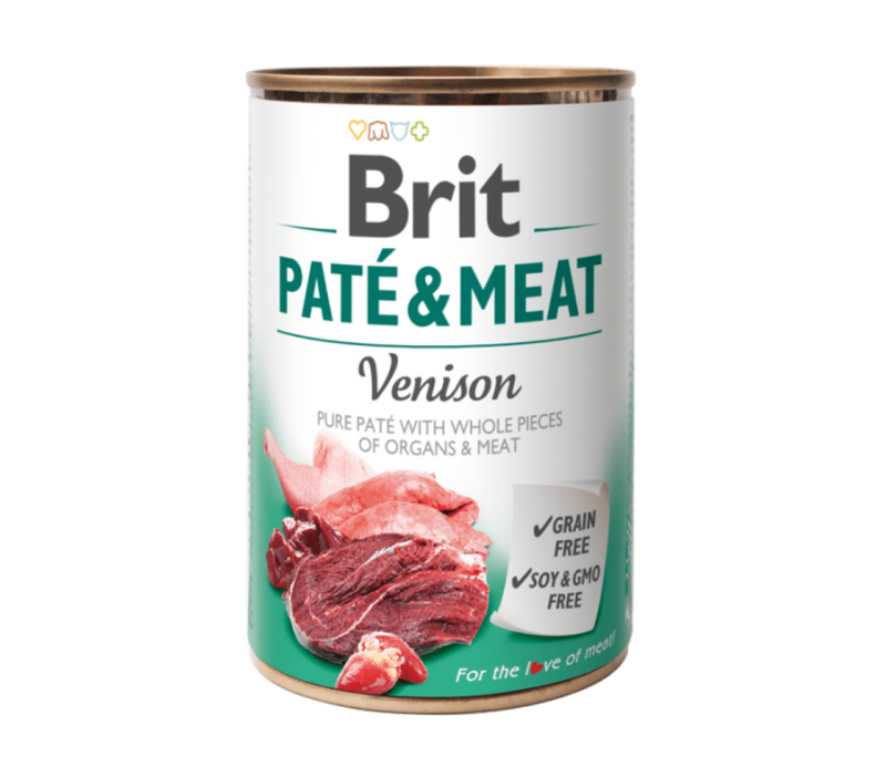 Brit Dog konz Paté & Meat Venison 400g