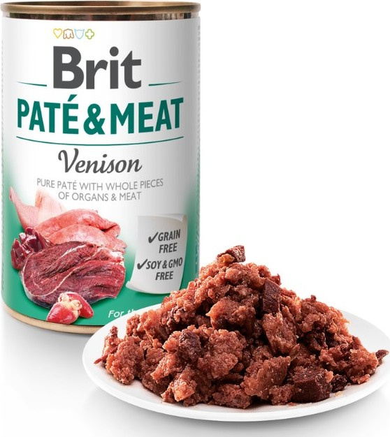 Brit Dog konz Paté & Meat Venison 400g