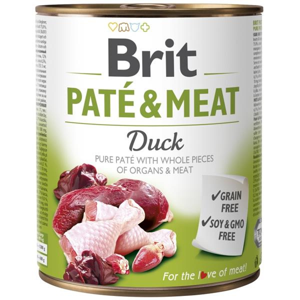 Brit Dog konz Paté & Meat Duck 800 g