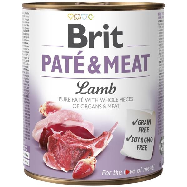 Brit Dog konz Paté & Meat Lamb 800 g