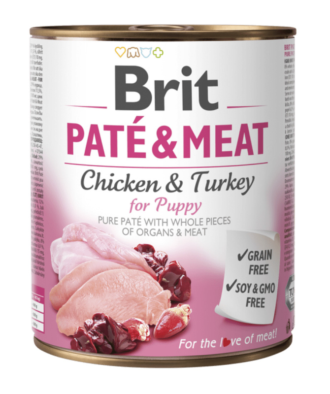 Brit Dog konz Paté & Meat Puppy 800 g