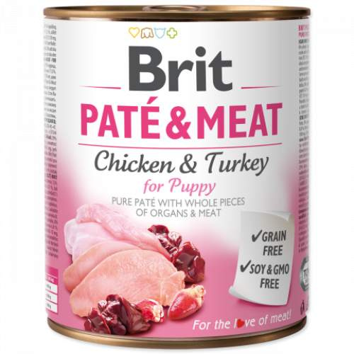 Brit Dog konz Paté & Meat Puppy 800 g