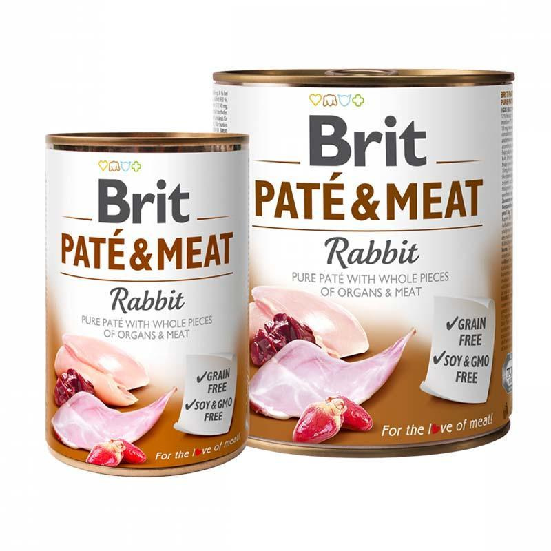 Brit Dog konz Paté & Meat Rabbit 800 g