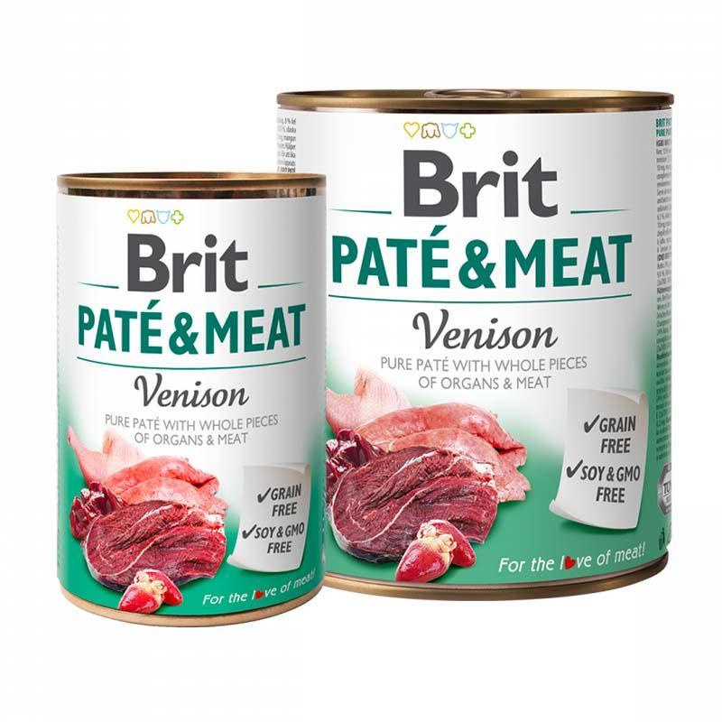 Brit Dog konz Paté & Meat Venison 800 g