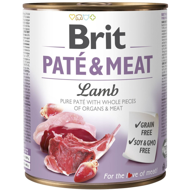 Brit Paté & Meat Lamb pro psy
