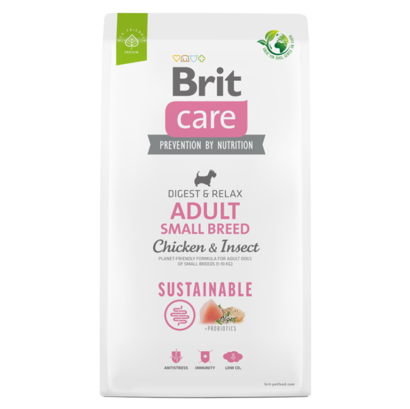 Brit Care Dog Adult Small Sustainable - 3kg