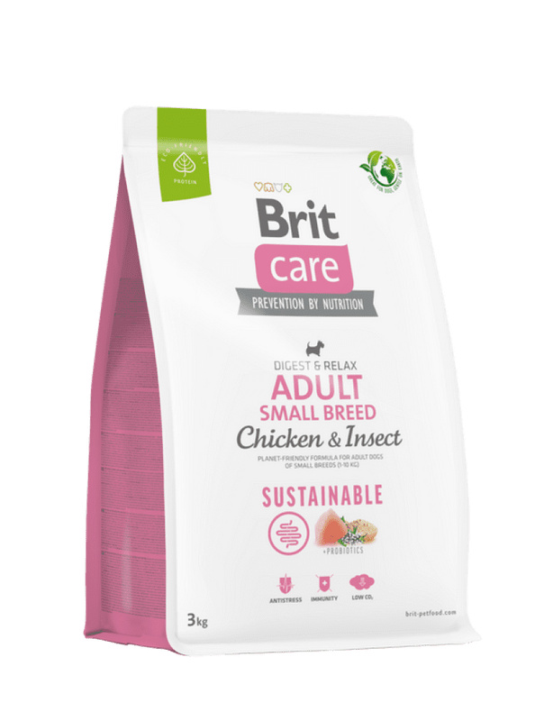 Brit Care Dog Adult Small Sustainable - 3kg