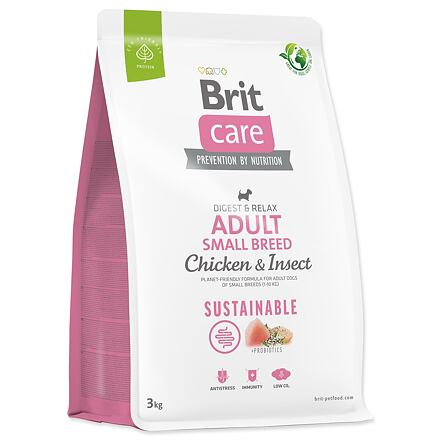 Brit Care Dog Adult Small Sustainable - 3kg