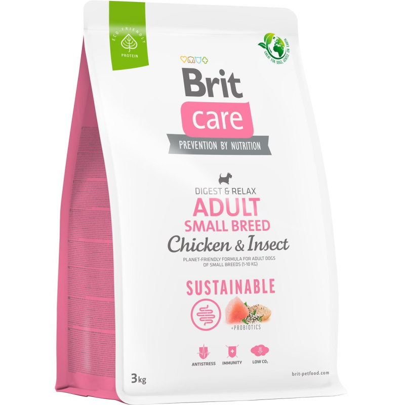 Brit Care Dog Adult Small Sustainable - 3kg
