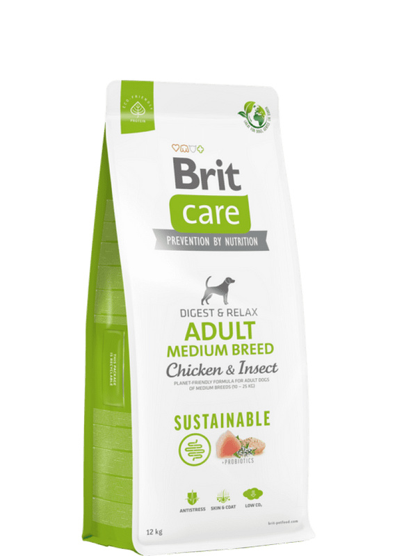Brit Care Dog Adult Medium Sustainable - 12kg