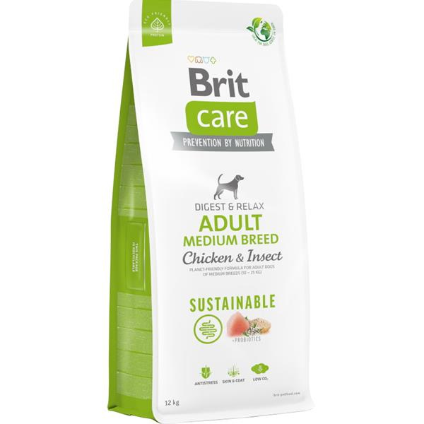 Brit Care Dog Adult Medium Sustainable - 12kg