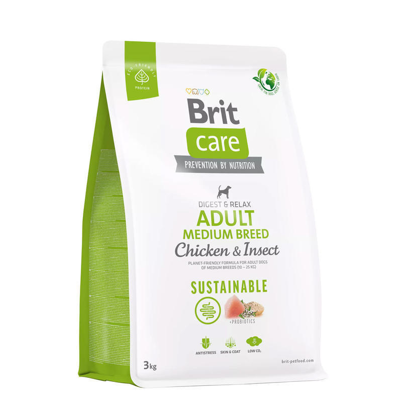 BRIT Care Dog Sustainable Adult Medium Breed 3 kg