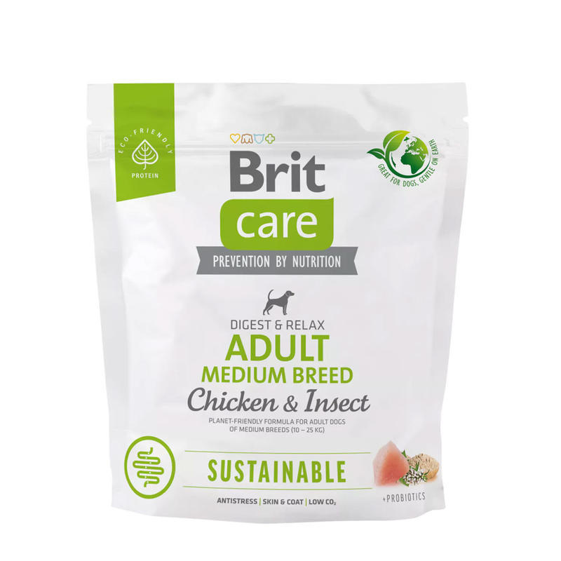 BRIT Care Dog Sustainable Adult Medium Breed 1 kg