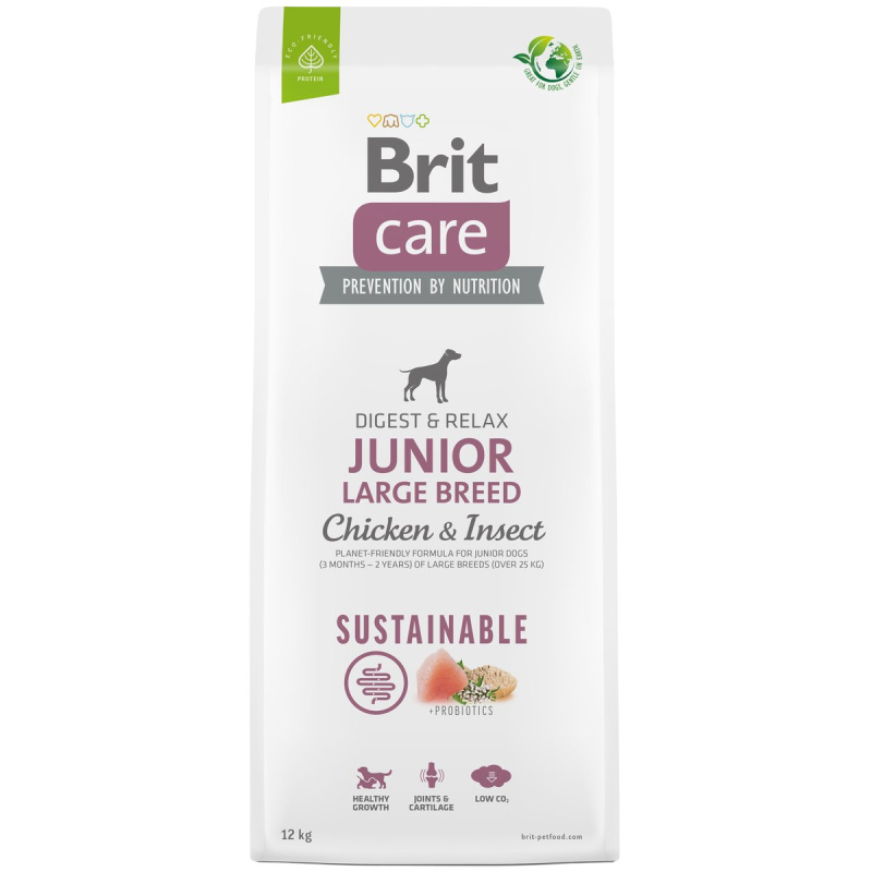 BRIT Care Dog Sustainable Junior Large Breed 12 kg