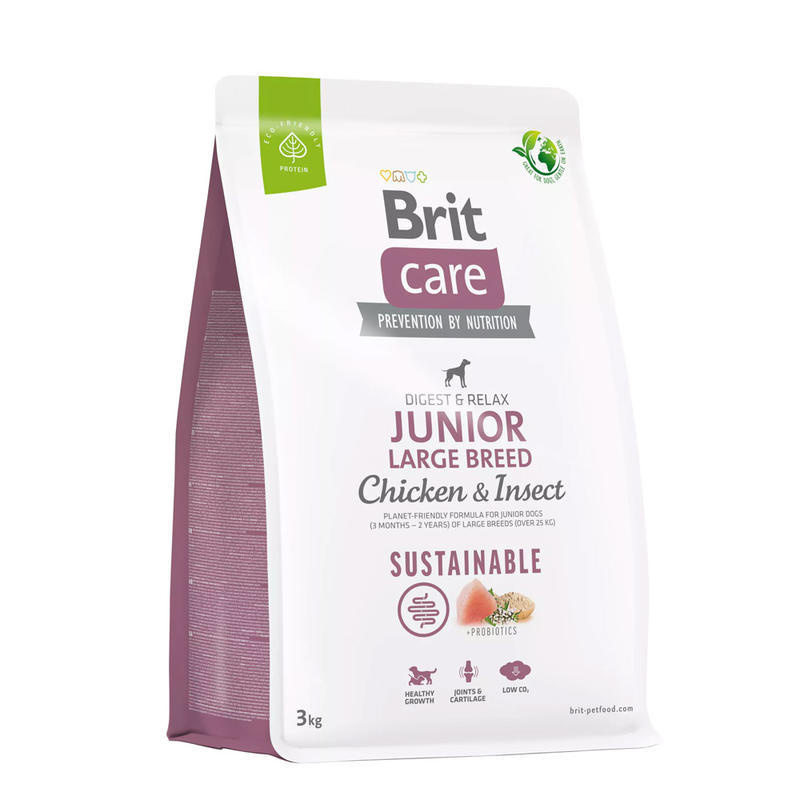 BRIT Care Dog Sustainable Junior Large Breed 3 kg