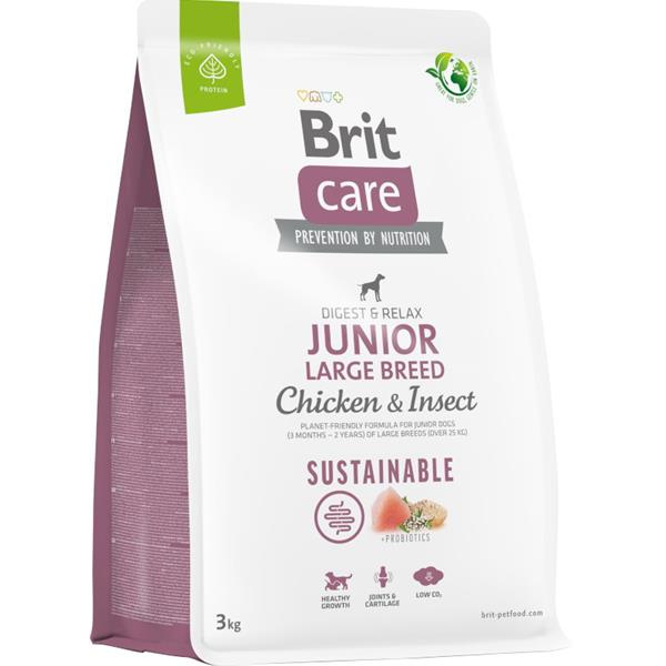 BRIT Care Dog Sustainable Junior Large Breed 3 kg
