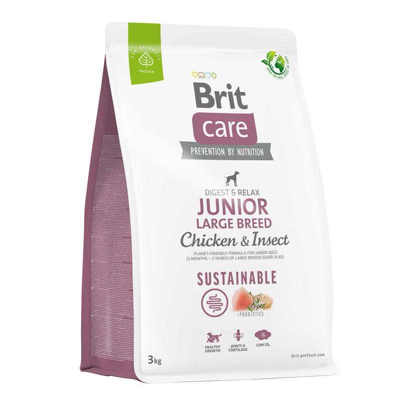 BRIT Care Dog Sustainable Junior Large Breed 3 kg