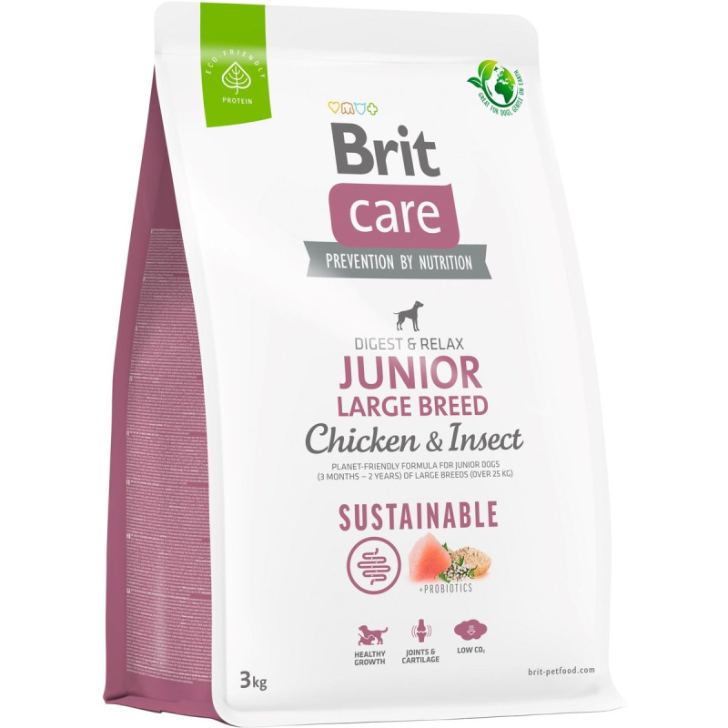 BRIT Care Dog Sustainable Junior Large Breed 3 kg