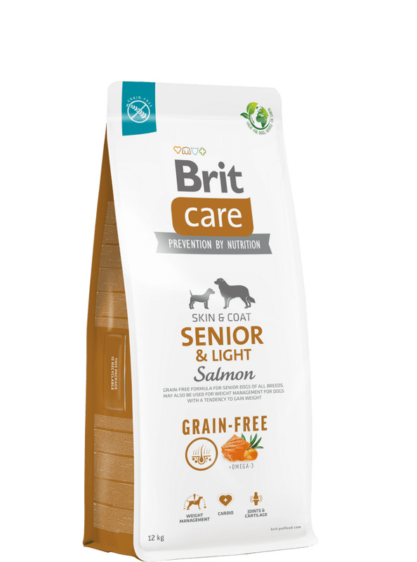 Brit Care Dog Senior & Light Grain-free - 12kg