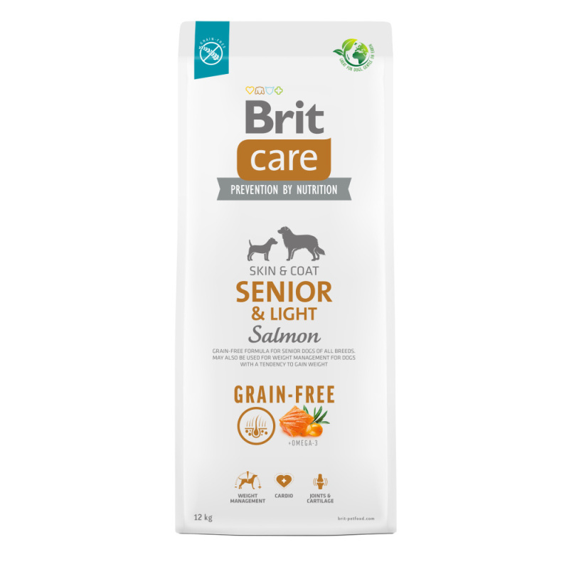 Brit Care Dog Senior & Light Grain-free - 12kg