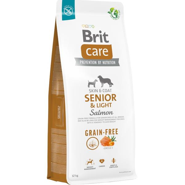Brit Care Dog Senior & Light Grain-free - 12kg