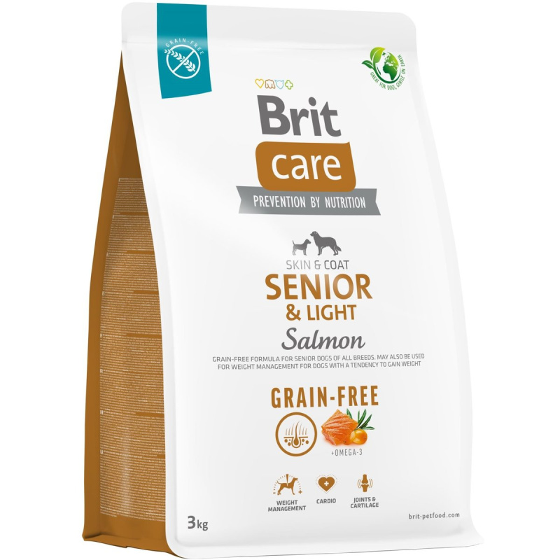 Brit Care Dog Grain-free Senior & Light - 3kg